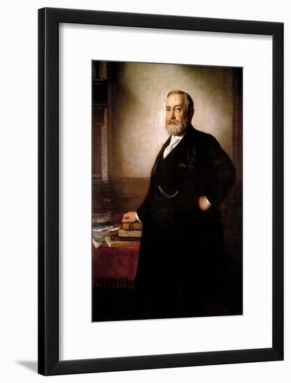 Benjamin Harrison-Eastman Johnson-Framed Giclee Print