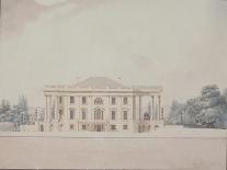 The White House in 1817-Benjamin Henry Latrobe-Giclee Print