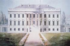 The South Portico of the President's House, 1807-Benjamin Henry Latrobe-Framed Giclee Print