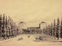 The White House in 1817-Benjamin Henry Latrobe-Giclee Print