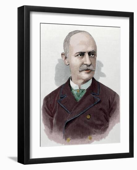 Benjamin Maximo Laguna Y Villanueva (1822-1902). Spanish Botanist and Entomologist-null-Framed Giclee Print