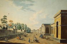 View of the Dacha of Prince Stroganov Near Saint Petersburg, 1804-Benjamin Paterssen-Framed Giclee Print
