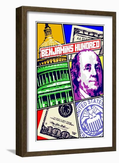 Benjamin's Hundred-Cristian Mielu-Framed Art Print