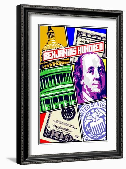 Benjamin's Hundred-Cristian Mielu-Framed Art Print