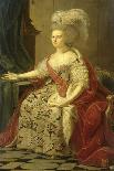Frederika Sophia Wilhelmina of Prussia, Wife of Prince Willem V-Benjamin Samuel Bolomey-Framed Art Print