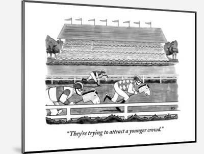 And, of course, when the King said 'A horse, a horse! my kingdom for a  ho? - New Yorker Cartoon