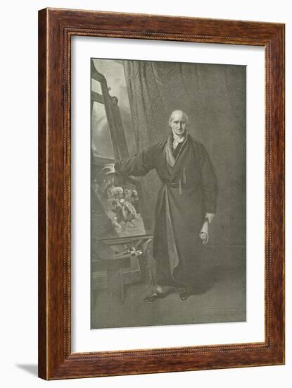 Benjamin West, President of the Royal Academy-Thomas Lawrence-Framed Giclee Print
