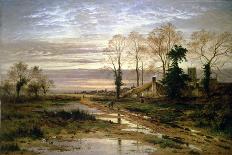 February Fill Dyke, 1881 (Oil on Canvas)-Benjamin Williams Leader-Giclee Print