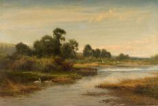 The Stream in Summer Time, 1887-Benjamin Williams Leader-Giclee Print