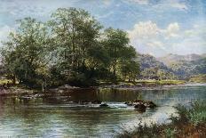 The Stream Through the Birch Woods, 1871-Benjamin Williams Leader-Giclee Print