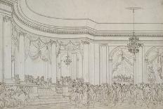 Ball at court of-Benjamin Zix-Giclee Print