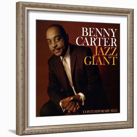 Benny Carter - Jazz Giant-null-Framed Art Print