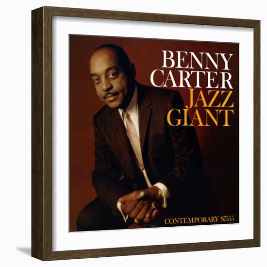 Benny Carter - Jazz Giant-null-Framed Art Print