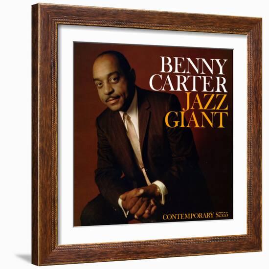 Benny Carter - Jazz Giant-null-Framed Art Print