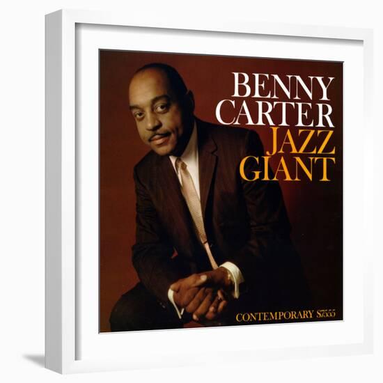 Benny Carter - Jazz Giant-null-Framed Art Print