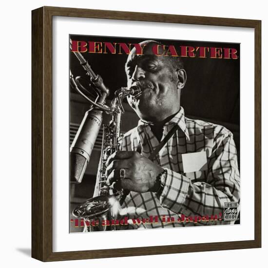 Benny Carter - Live and Well in Japan!-null-Framed Art Print