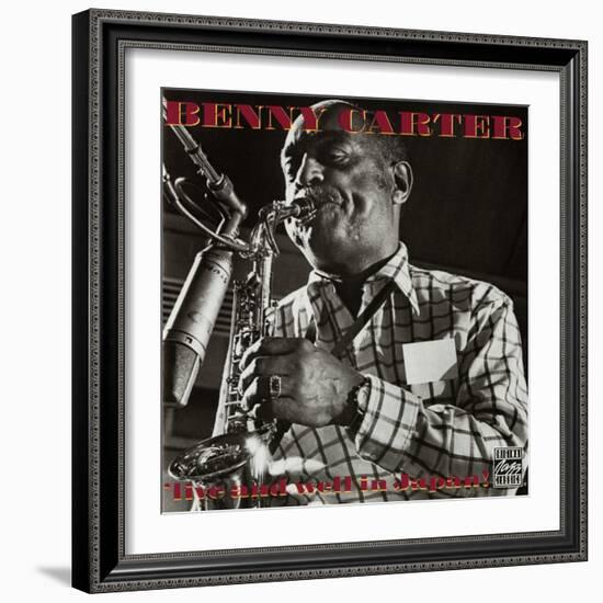 Benny Carter - Live and Well in Japan!-null-Framed Art Print