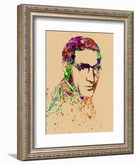 Benny Goodman Watercolor-Anna Malkin-Framed Art Print