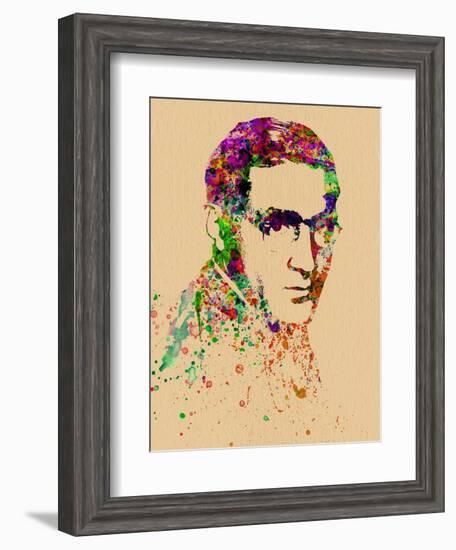 Benny Goodman Watercolor-Anna Malkin-Framed Art Print