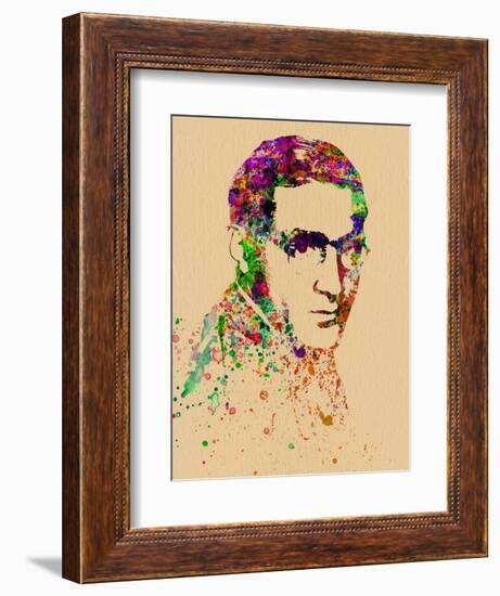 Benny Goodman Watercolor-Anna Malkin-Framed Art Print