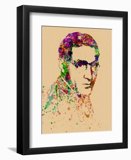 Benny Goodman Watercolor-Anna Malkin-Framed Art Print