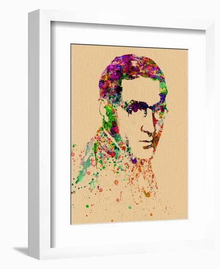 Benny Goodman Watercolor-Anna Malkin-Framed Art Print