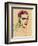 Benny Goodman Watercolor-Anna Malkin-Framed Art Print