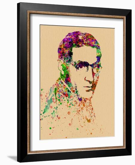 Benny Goodman Watercolor-Anna Malkin-Framed Art Print