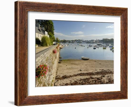 Benodet and River Odet, Brittany, France, Europe-Groenendijk Peter-Framed Photographic Print