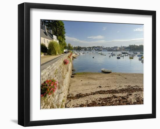 Benodet and River Odet, Brittany, France, Europe-Groenendijk Peter-Framed Photographic Print