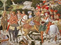 Procession of the Oldest King, 1459-60-Benozzo di Lese di Sandro Gozzoli-Giclee Print