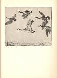 Southbound Geese-Benson B Moore-Lithograph