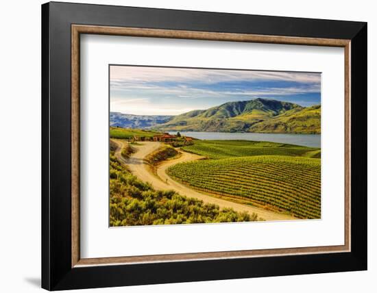 Benson Vineyards Estate Winery, Lake Chelan, Washington, USA-Richard Duval-Framed Photographic Print