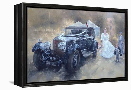 Bentley and Bride-Peter Miller-Framed Premier Image Canvas