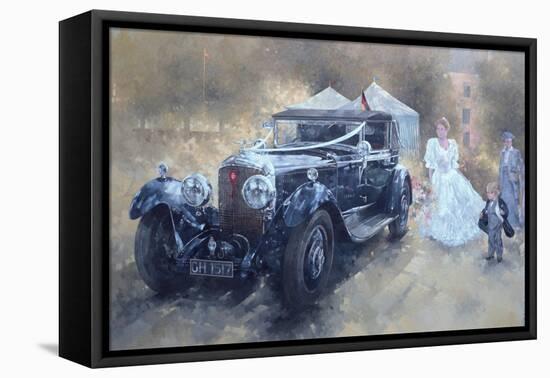 Bentley and Bride-Peter Miller-Framed Premier Image Canvas