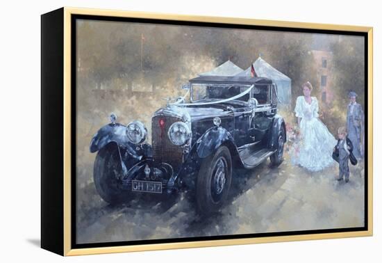 Bentley and Bride-Peter Miller-Framed Premier Image Canvas