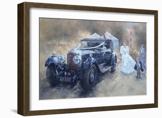 Bentley and Bride-Peter Miller-Framed Giclee Print