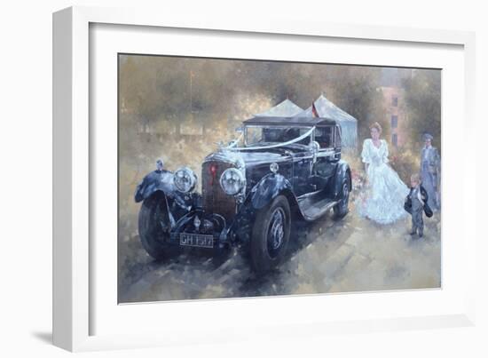 Bentley and Bride-Peter Miller-Framed Giclee Print