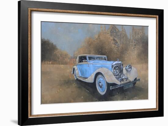 Bentley by Kellner, 1936-Peter Miller-Framed Giclee Print