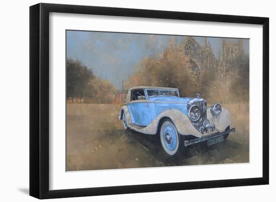 Bentley by Kellner, 1936-Peter Miller-Framed Giclee Print