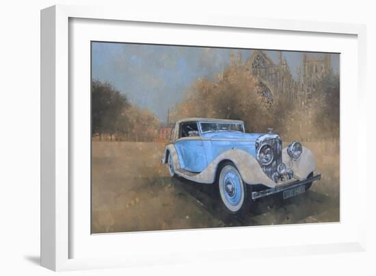 Bentley by Kellner, 1936-Peter Miller-Framed Giclee Print