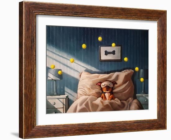 Bentley’s Dream-Lucia Heffernan-Framed Art Print