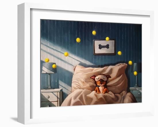 Bentley’s Dream-Lucia Heffernan-Framed Art Print