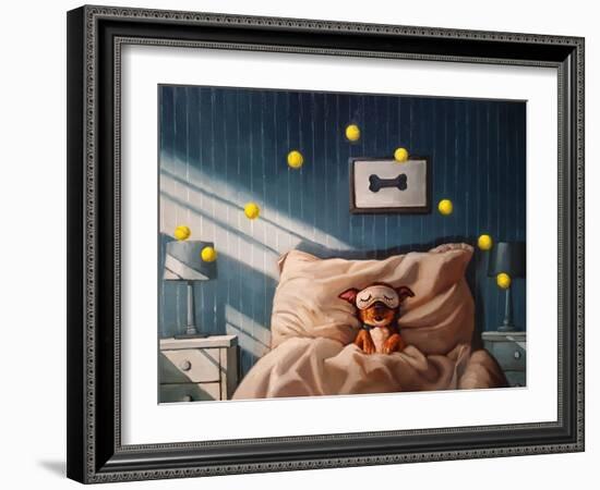 Bentley’s Dream-Lucia Heffernan-Framed Art Print