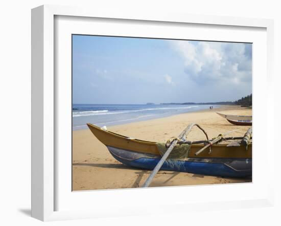 Bentota Beach, Western Province, Sri Lanka, Asia-Ian Trower-Framed Photographic Print