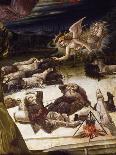 The Nativity, with the Annunciation to the Shepherds in the Distance-Benvenuto Di Giovanni-Giclee Print