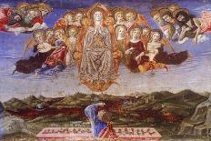 St. Benedict in Glory-Benvenuto Di Giovanni-Mounted Giclee Print