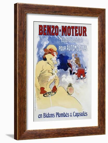 Benzo-Moteur Poster-Jules Chéret-Framed Giclee Print