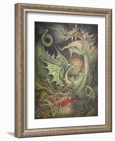 Beowulf-Wayne Anderson-Framed Giclee Print