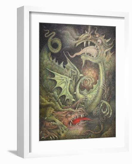 Beowulf-Wayne Anderson-Framed Giclee Print